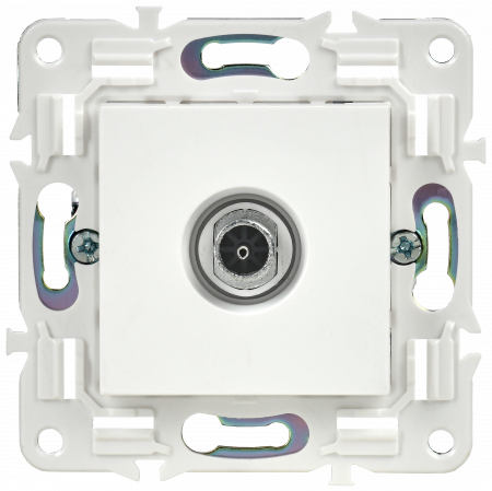 SK-A10-O-K01 SKANDY Розетка TV оконечная SK-A12W арктический белый IEK 