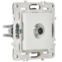 SKANDY Розетка TV оконечная SK-A12W арктический белый IEK SK-A10-O-K01