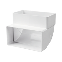 Колено вертикальное 60х204 в индивидуальной упаковке 8282 ZERNBERG 10192081 00-019208  