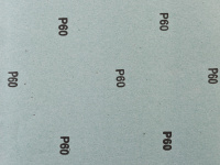 Лист шлифовальный ''СТАНДАРТ'' на бумажной основе, водостойкий 230х280мм, Р60, 5шт ЗУБР 35417-060