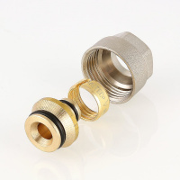 Соединитель обжимной 16 (2.0) х 3/4' EK для металлопластиковой трубы VALTEC VT.4420.NE.16 IV4420162