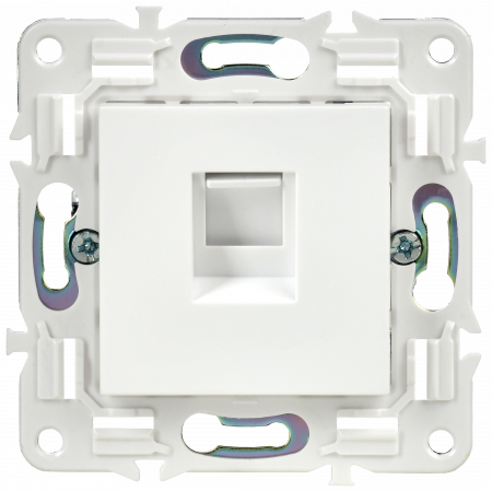 SKANDY Розетка компьютерная RJ45 кат.5E SK-K01W арктический белый IEK SK-K10-1-K01