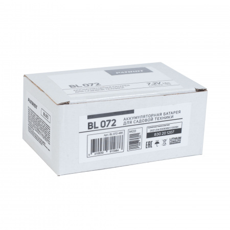 830201207 Аккумулятор BL072 Patriot 