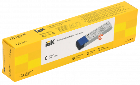 Блок аварийного питания БАП120 совмещенный на 1 и 3 часа для LED IEK LLVPOD-EPK-120-1H-3H
