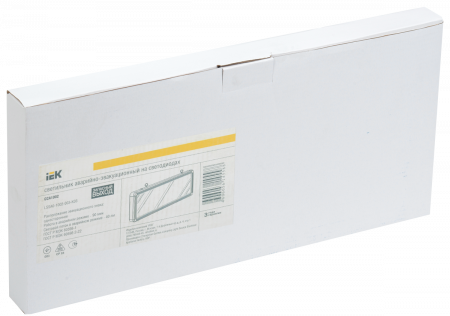 LSSA0-1002-003-K03 LIGHTING Светильник аварийный ССА1002 на светодиодах 3Вт 1.5ч односторонний запасный выход IEK 