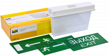 LSSA0-5043-3-65-K03 LIGHTING Светильник аварийный ССА 5043-3 3ч универсальный IP65 IEK 