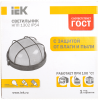 Светильник НПП1302 белый/круг с реш.60Вт IP54 IEK LNPP0-1302-1-060-K01