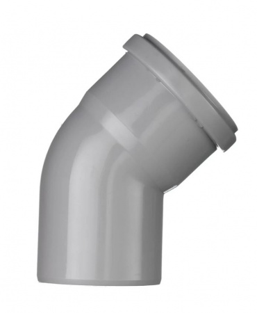 Отвод канализационный 110х45 град. Ostendorf 115120