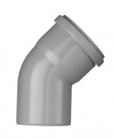 Отвод канализационный 110х45 град. Ostendorf 115120