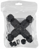 Коннектор кабельный герметичный WTP-108 3 PIN IP68 IEK UWC10-X-024-3-68