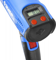 Фен технический (строительный), Профессионал, ЖК-дисплей, кейс, 2000 Вт ЗУБР ФТ-П2000 М2ДК