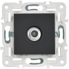 SKANDY Розетка TV оконечная SK-A12Bl черный IEK SK-A10-O-K02