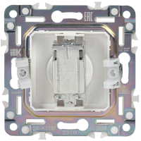 SKANDY Розетка TV оконечная SK-A12Bl черный IEK SK-A10-O-K02