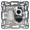SKANDY Розетка двойная TV+RJ45 кат.6E SK-A15Bl черный IEK SK-AK20-2-K02