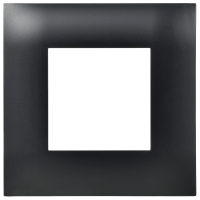 SKANDY Рамка 1-местная SK-F01Bl черный IEK SK-M12-K02