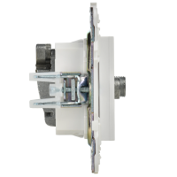SKANDY Розетка двойная TV+SAT SK-A13W арктический белый IEK SK-AF20-O-K01