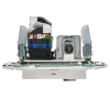 SKANDY Розетка двойная TV+RJ45 кат.6E SK-A15W арктический белый IEK SK-AK20-2-K01