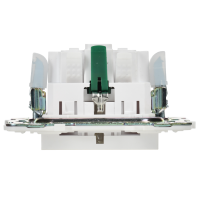 SKANDY Розетка с заземлением с защитными шторками 16А SK-R04W арктический белый IEK SK-R14-16-K01