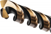 Сверло по металлу COBALT 4х75мм, HSS-Co(8%) , сталь М42(S2-10-1-8) KRAFTOOL 29656-4