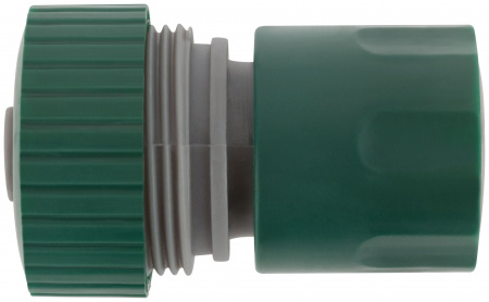 Соединитель пластиковый 3/4 автостоп FIT 77406