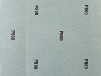 Лист шлифовальный ''СТАНДАРТ'' на бумажной основе, водостойкий 230х280мм, Р800, 5шт ЗУБР 35417-800