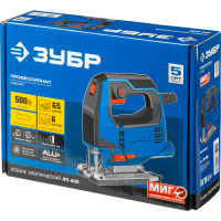 Лобзик электрический, 500 Вт, Профессионал ЗУБР ЛП-500