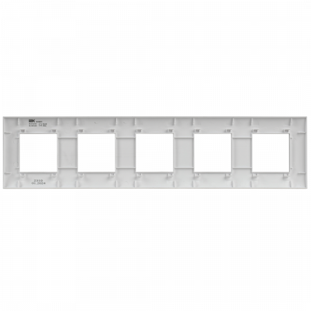 SKANDY Рамка 5-местная SK-F05W арктический белый IEK SK-M52-K01