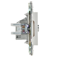 SKANDY Выключатель 1-клавишный 10А SK-V01Bl черный IEK SK-V10-0-10-K02