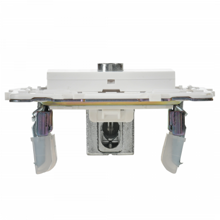 SKANDY Выключатель 1-клавишный 10А SK-V01Bl черный IEK SK-V10-0-10-K02