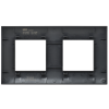 SKANDY Рамка 2-местная SK-F02Bl черный IEK SK-M22-K02