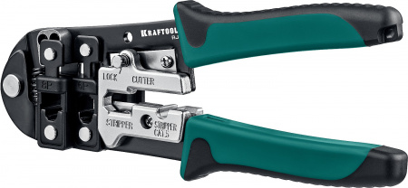 22699 Универсальный кримпер RJ45 RJ11/RJ12 RJ KRAFTOOL 