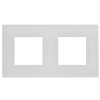SKANDY Рамка 2-местная SK-F02W арктический белый IEK SK-M22-K01