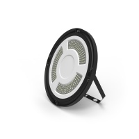 Светильник промышленный светодиодный LED ДСП 200 Вт 24000 Лм 5000К IP65 D310х88 мм 175-265 В черный скоба крепления в комплекте UFO GAUSS 821536320