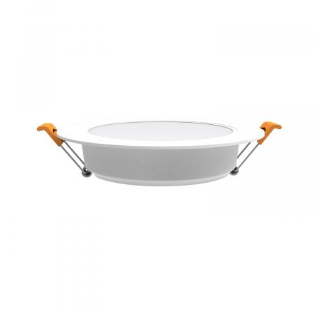 Светильник светодиодный ДВО 5 Вт 4000К 300 лм 170-260В IP20 D95х26мм монт d75мм Пластик Elementary Gauss GAUSS 9100420205