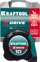 Рулетка X-Drive 10м х 25мм KRAFTOOL 34122-10