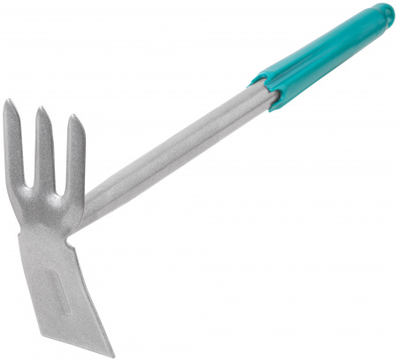 Мотыжка с ручкой МК-2(м) цельнометаллическая 3 зуба, трапеция РОС 76853