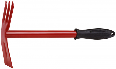 Мотыжка с ручкой МК-2(м) цельнометаллическая 3 зуба, трапеция РОС 76853