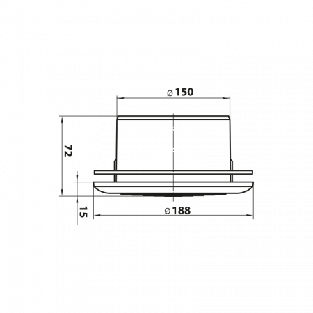 10192211 Диффузор 150 ZERNBERG  00-019221  