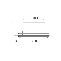 Диффузор 150 ZERNBERG 10192211 00-019221  