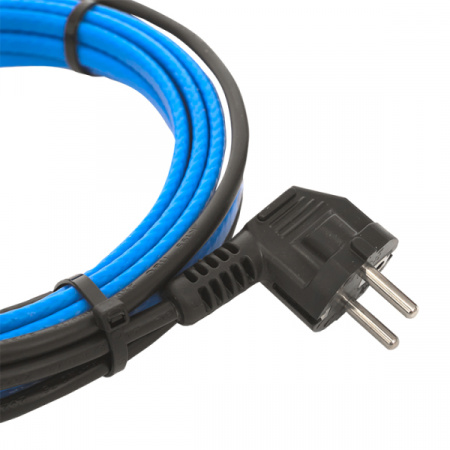 Саморегулирующийся нагревательный кабель 15 Вт/м для обогрева трубопроводов StopFrost Inside 4 м EKF SFI-15-4