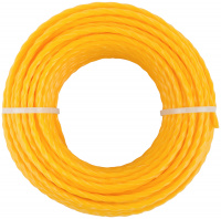 Леска для садовых триммеров крученая ''Квадрат'' 3.0 мм х 15 м FIT РОС 78029