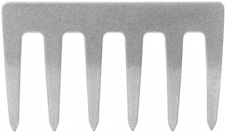 Грабли мини с ручкой цельнометаллическая, 6 зубьев РОС 76850