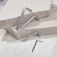 Набор ключей имбусовых HEX 1.5-10 мм, CrV, 9 шт. Kranz KR-12-5215