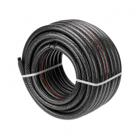 Шланг поливочный ПВХ 3-х слойный армированный 3/4'' 25м Стандарт Четыре сезона REXANT 62-0226