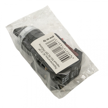 Переключатель АС-22 2P черный NO+NC PROxima EKF psw-ac-2p