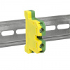 Клемма винтовая ЕК- 10мм.кв Земля EKF plc-ek-10/63