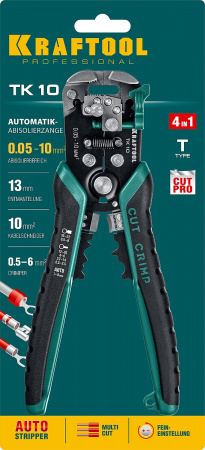 22639 Автоматический стриппер TK-10 0.05 - 10 мм2 KRAFTOOL 