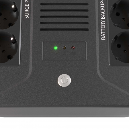 INFOPDU600PL Источник бесперебойного питания line-interactive, Info PDU, 600 ВА/360 Вт, 1/1.8xSchuko. 1х7Aч DKC 