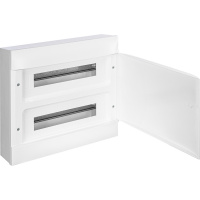 Practibox S Пластиковый щиток Навесной (ЩРн-П) 2X18 Белая дверь Legrand 137607