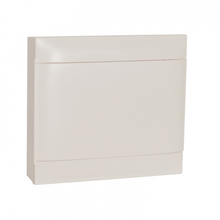 137607 Practibox S Пластиковый щиток Навесной (ЩРн-П) 2X18 Белая дверь Legrand 